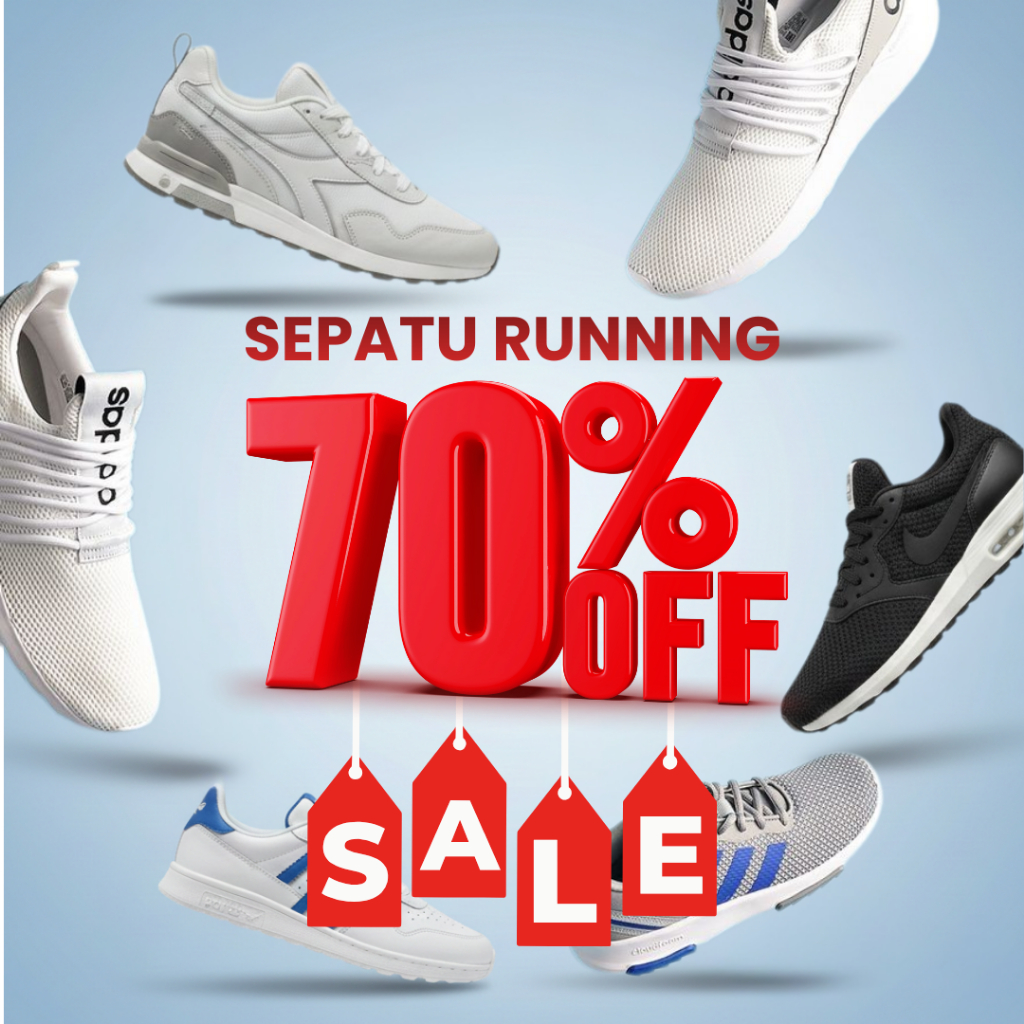 Sepatu Olahraga Running Pria Wanita Diadora Original Sale 70%