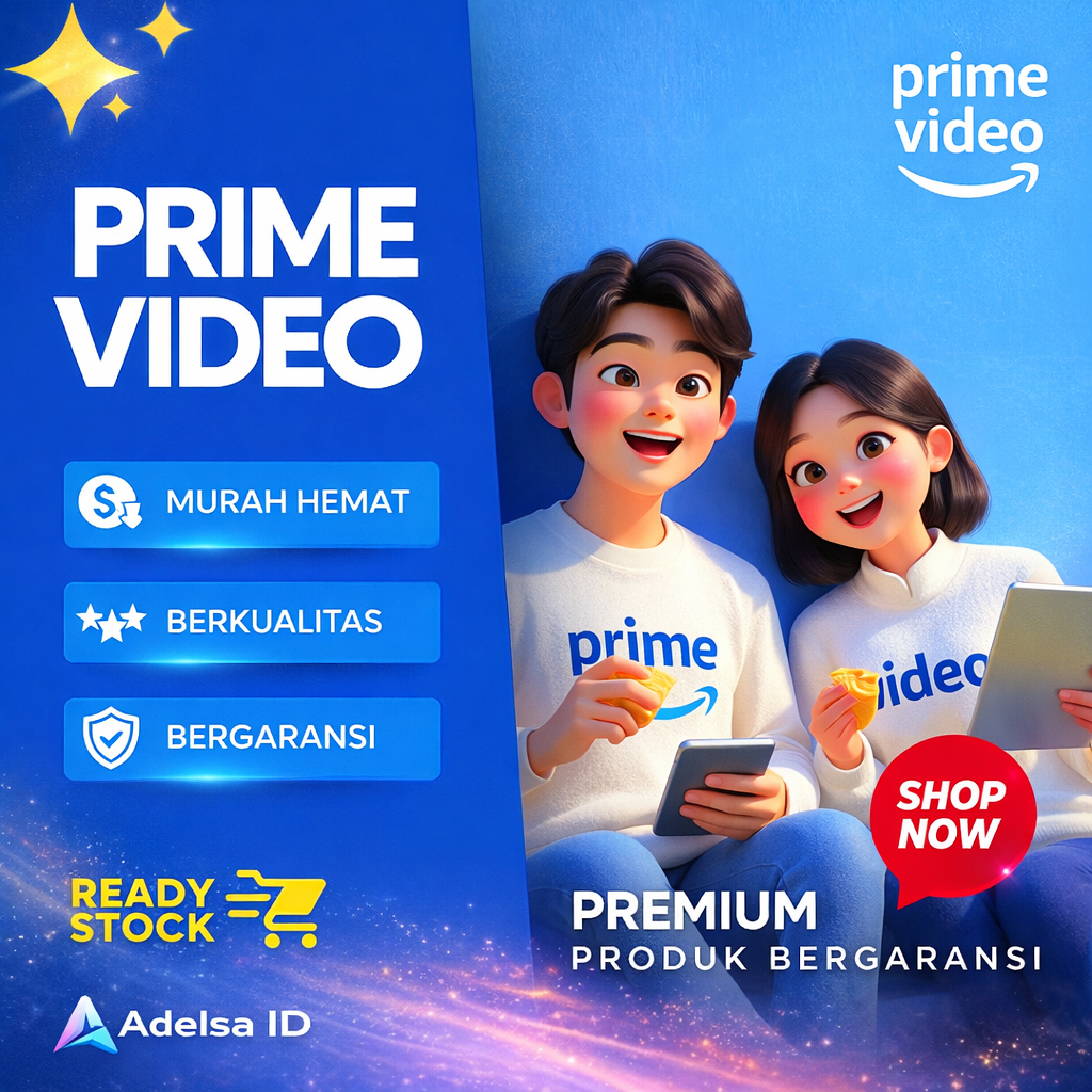 NEW PRIME VIDEO PREMIUM UDH BERKUALITAS FULL GARANSI / Prime Video