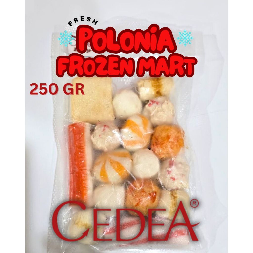 CEDEA SUKI MIX 250 gr repack  - Steamboat Cedea Curah - polonia frozen mart