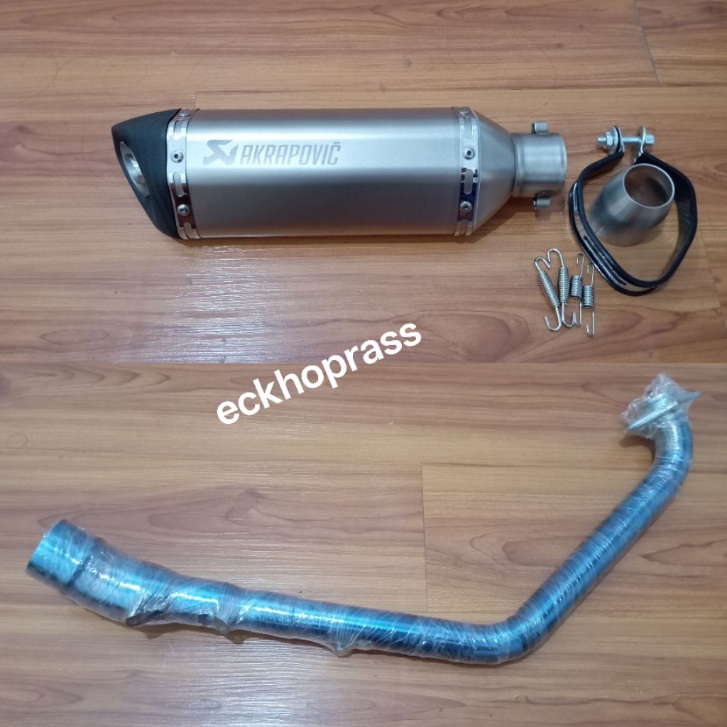 Knalpot Akrapovic hexa import fullsystem underbelly XSR155 R15 R15V3/V4 XABRE VIXION