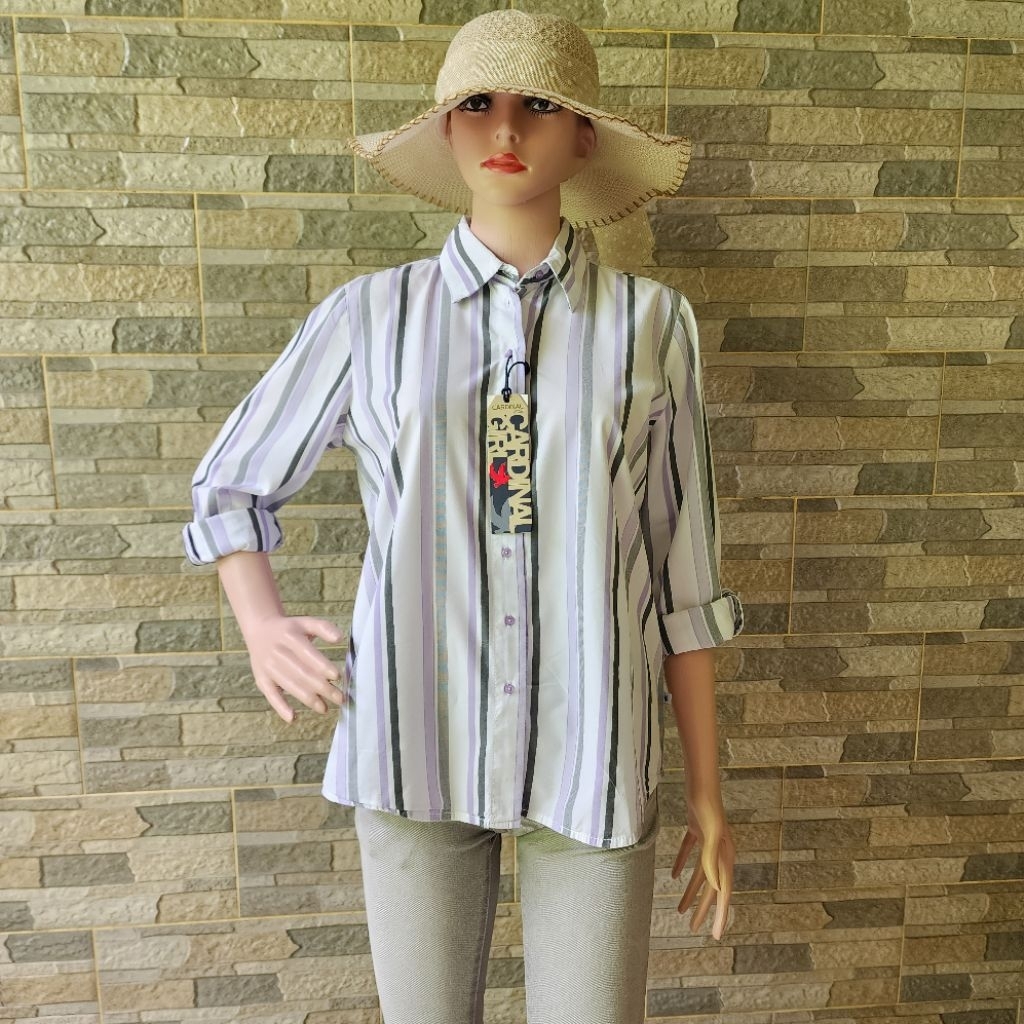 ATASAN KEMEJA BLOUSE WANITA CARDINAL GIRL