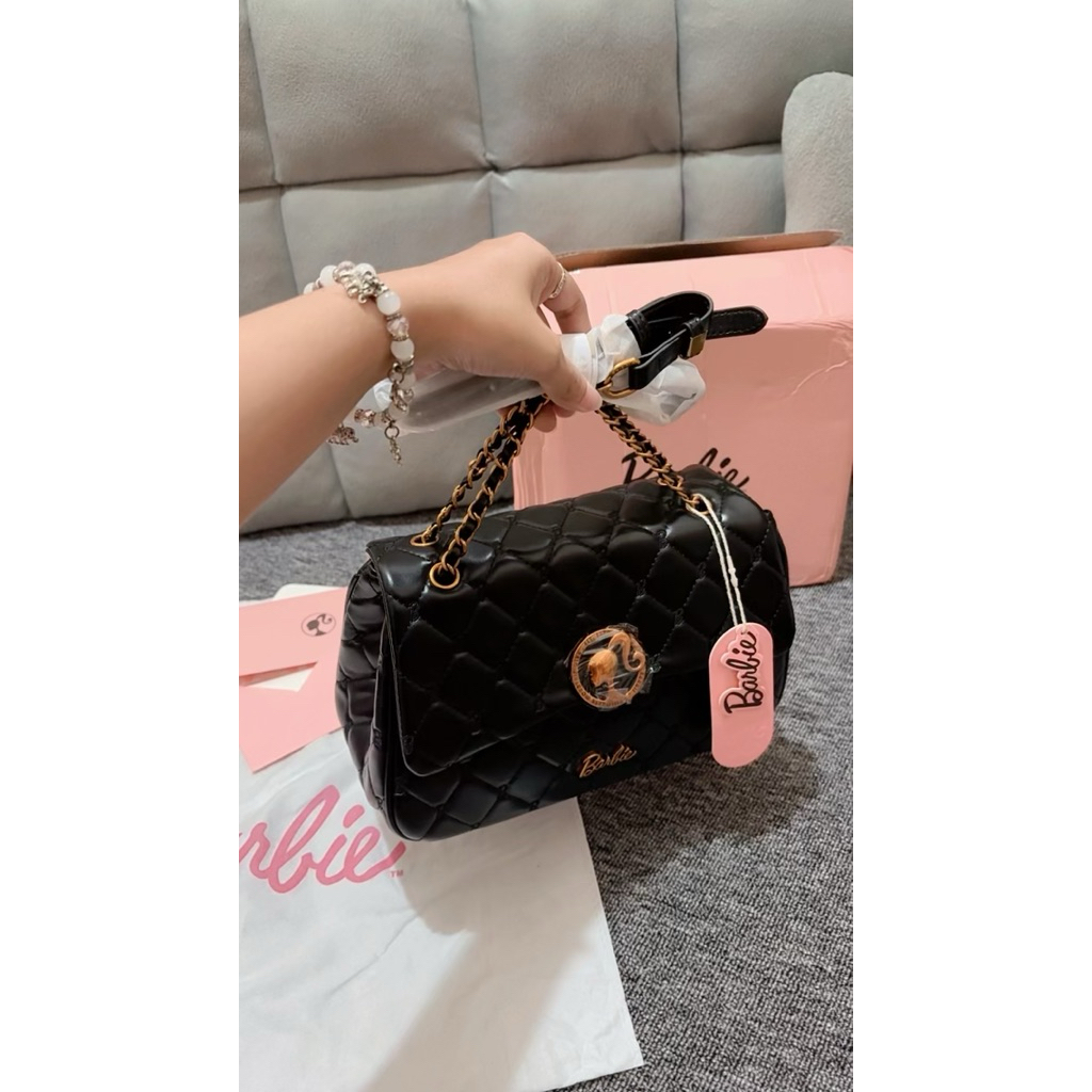 Tas Import Barbie Nikmir Hitam NEW