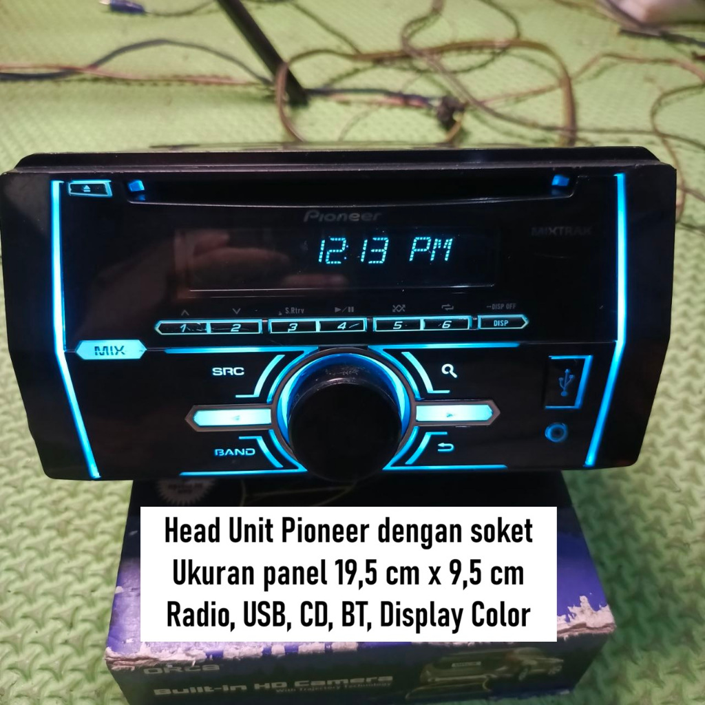 Head Unit Pioneer Mixtrax | Radio CD USB BT | Toyota Honda Head Unit | Kondisi Bekas Normal