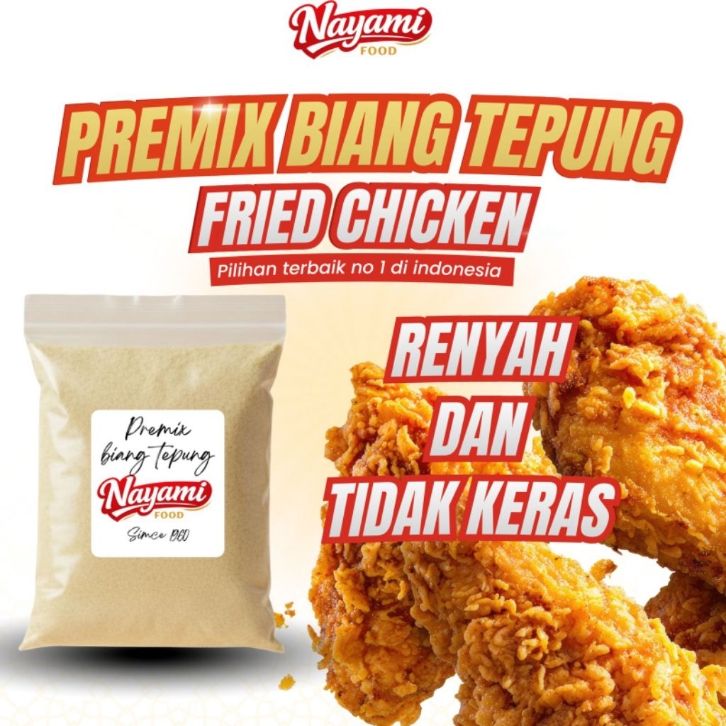 Tepung Premix Ayam Goreng Crispy Premium