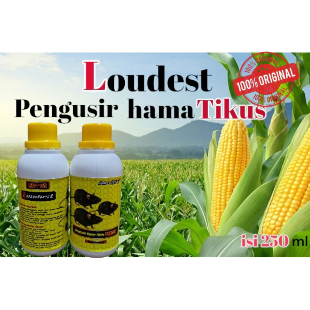 loudest,loudes pengusir hama tikus 250 ml.