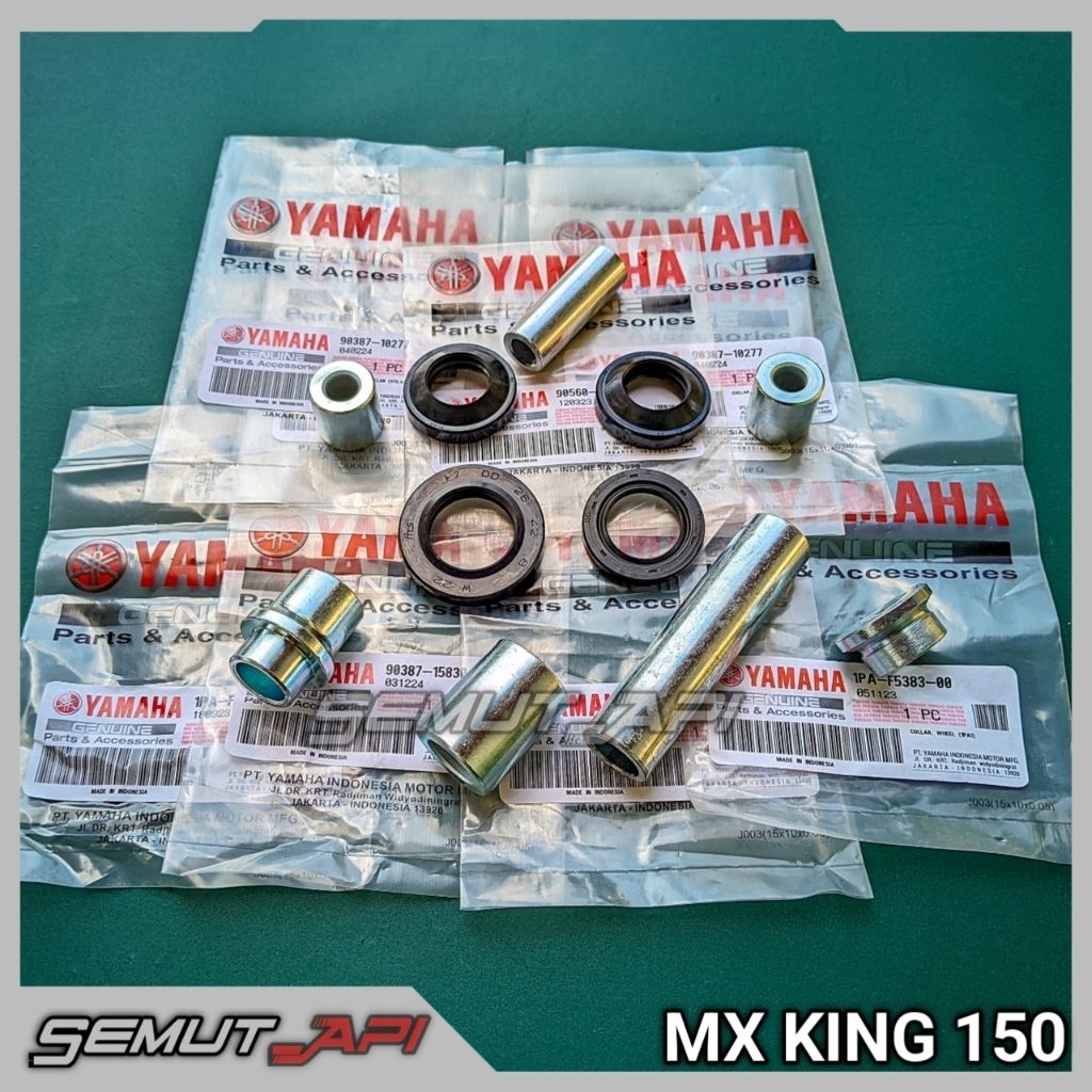 SEAL DAN BOSH RODA SET YAMAHA MX KING 150 DEPAN BELAKANG SEAL RODA SET DEPAN BELAKANG YAMAHA JUPITER