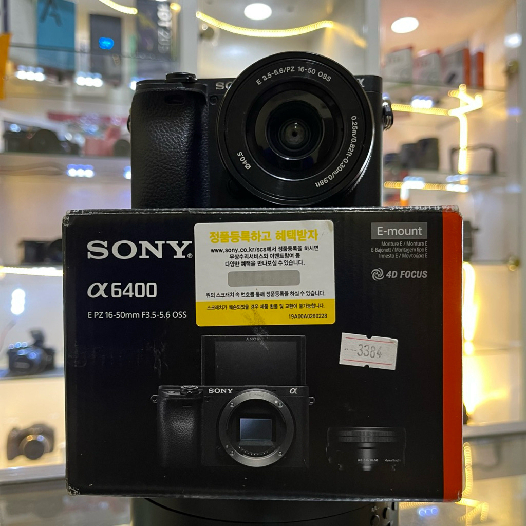 SONY a6400 MIRRORLESS KAMERA MURAH BERGARANSI