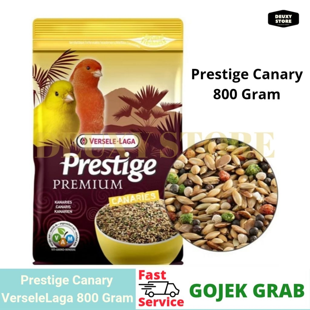 prestige Kenari 800 Gram Pakan Kenari Canary & Finch Prestige Canaries Versele Laga