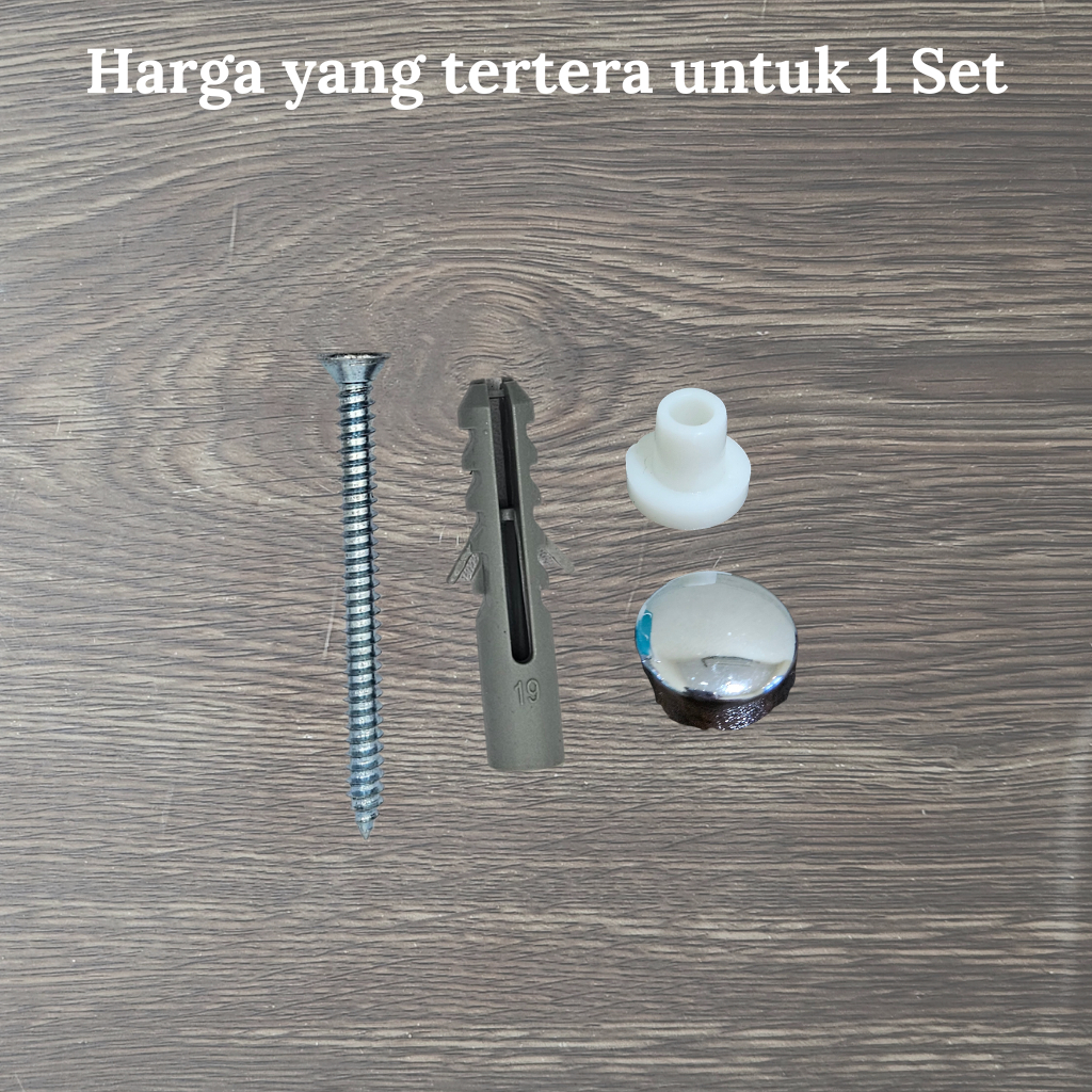 baut plunge set original  serba guna bisa untuk wastafel hanger dll model TA2SV2 // Pengunci Kran / 