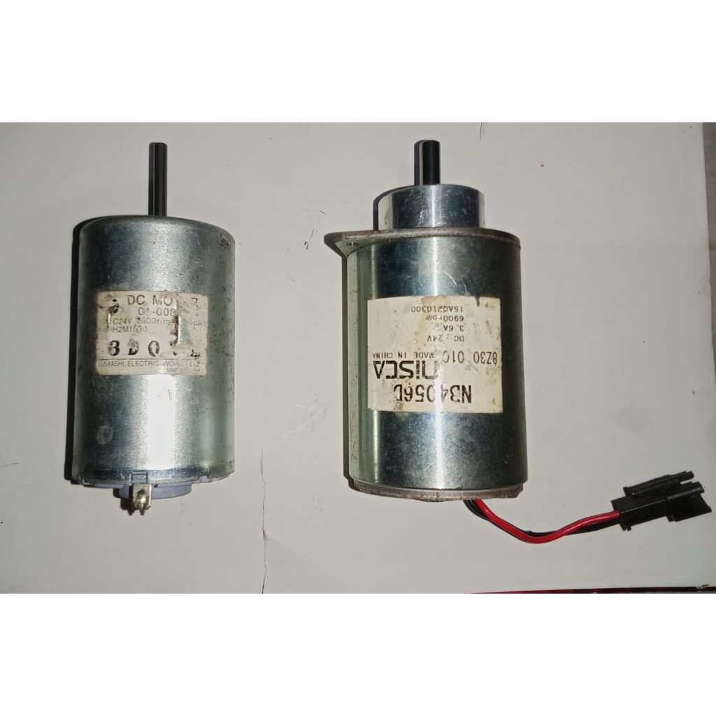 Dinamo Nisca DC 24 volt copotan mesin fotocopy