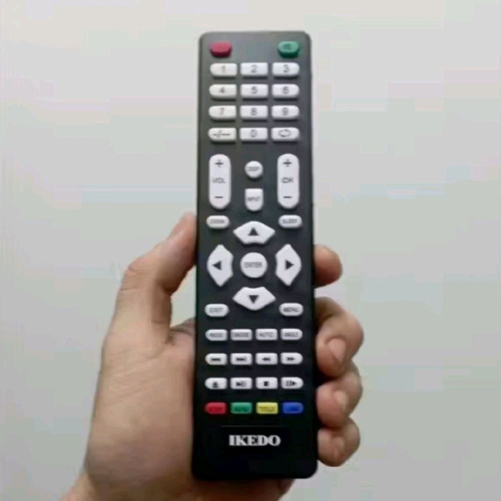 Remote Remot TV Digital DVBT2 Pengganti Tanpa Setting Ikedo LT-17L2-D