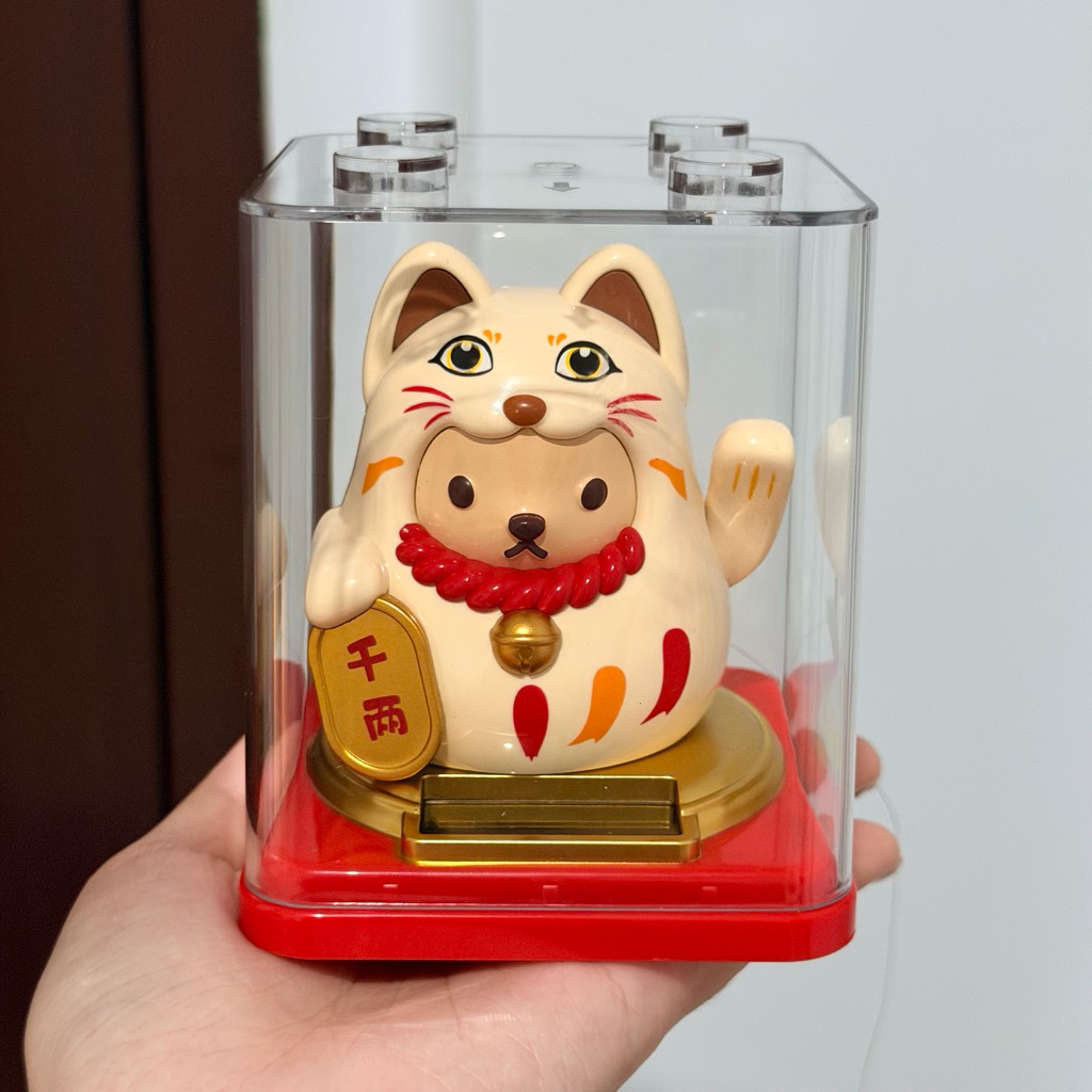 Limited Edition KB-03 Lucky Cat ( Kucing Hoki ) | Gerak Sendiri tanpa batre , panjangan dekorasi dll