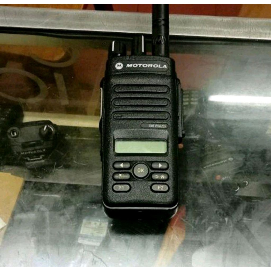 Ht Motorola xir p6620i UHF 400mhz bekas normal siap pakai lengkap charger