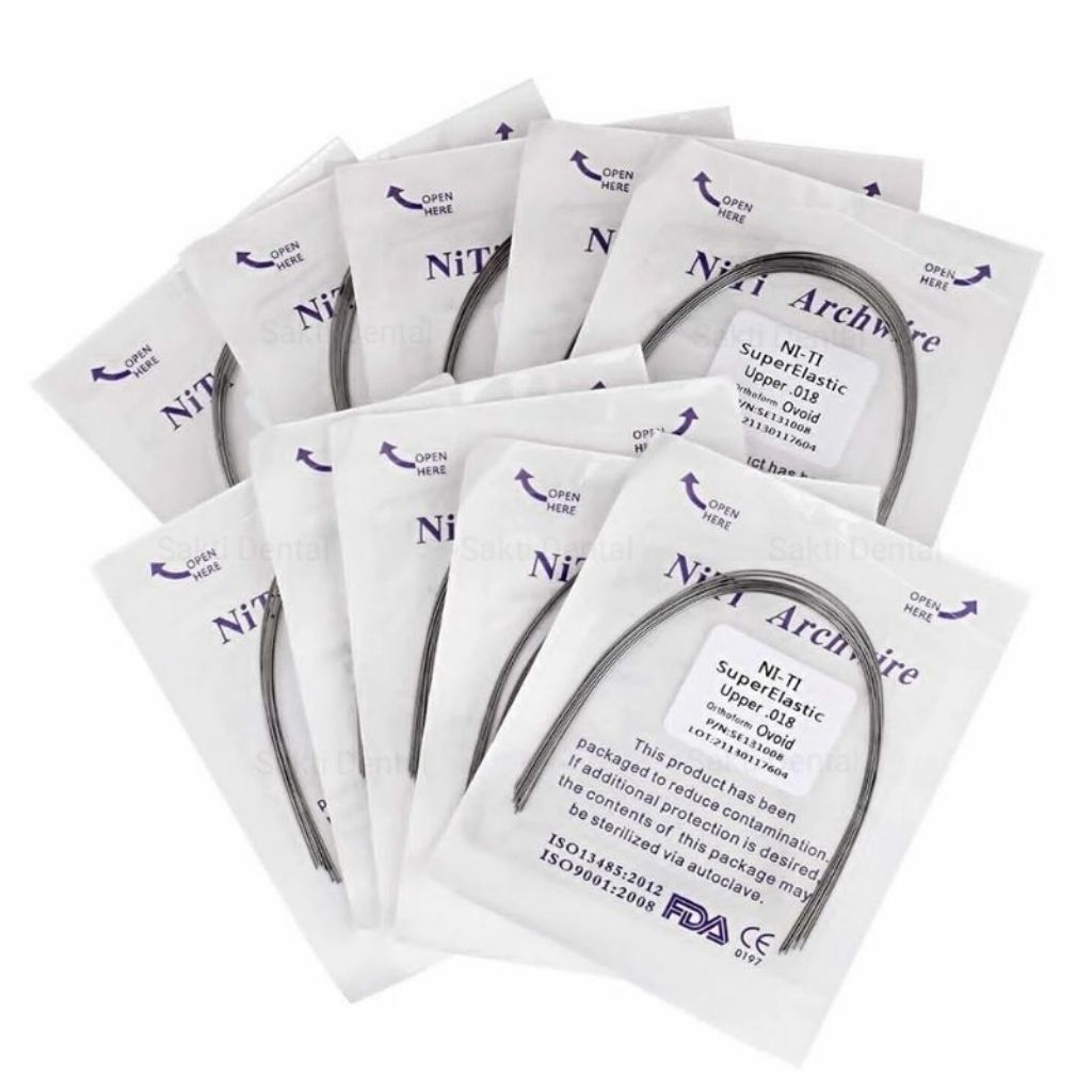 KAWAT NI TI BEHEL / KAWAT GIGI PACK / KAWAT BEHEL GIGI / KAWAT BEHEL MEDAN