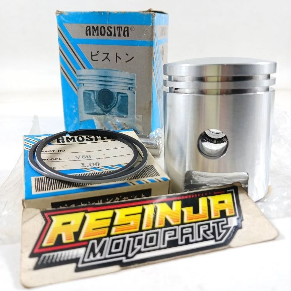 Ring Piston Kit Seher Yamaha V75 V 75 V80 V 80 Oversize Os 100 Amosita