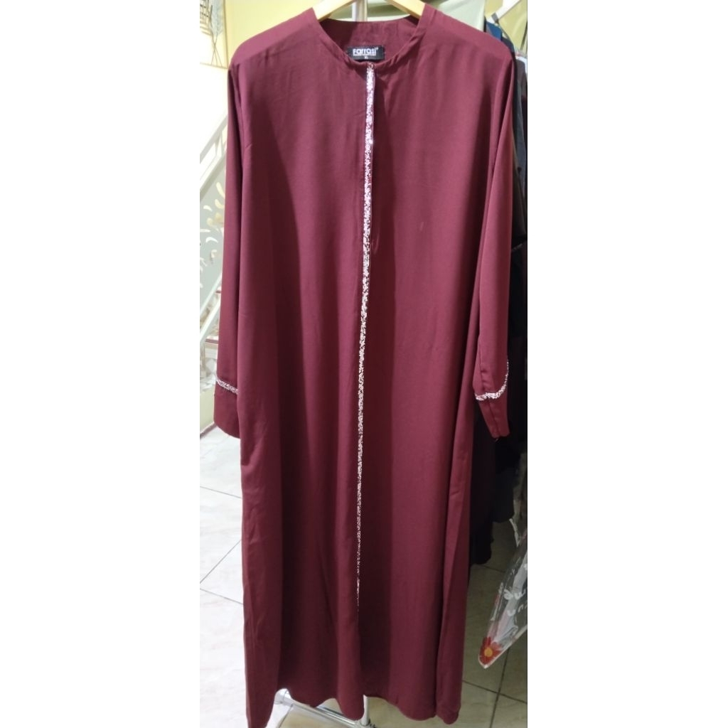 PRELOVED FARRASI ABAYA ZAINAB WOLFIS PREMIUM