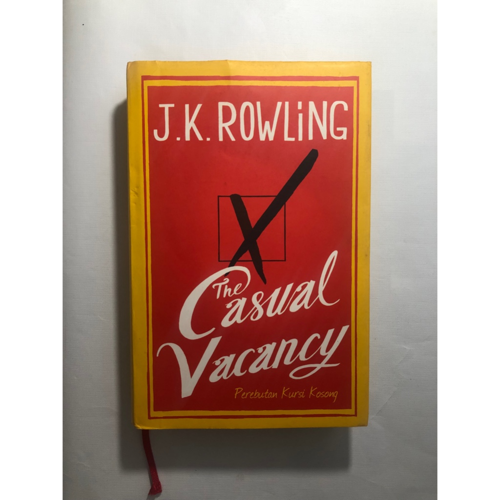 The Casual Vacancy - J.K. Rowling (Novel ORI Preloved/Second) Harry Potter