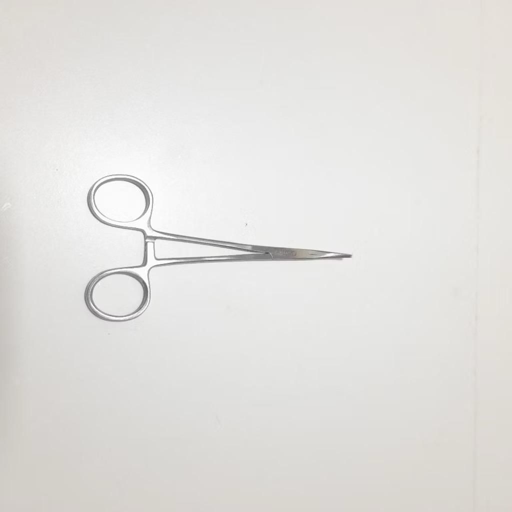Mosquito Needle Holder Plain 12cm Curved