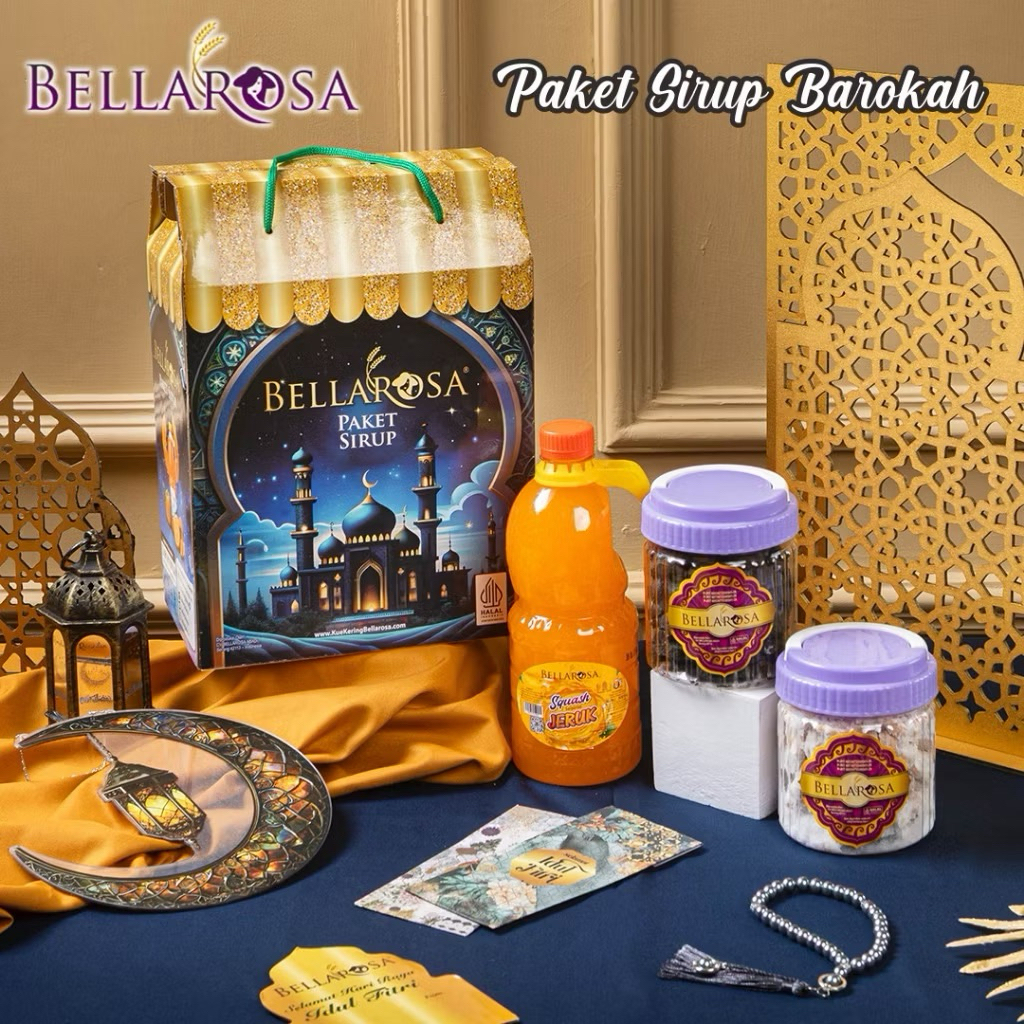 (ISI 5) BELLAROSA PAKET TAKBIRAN //  HAMPERS BELLAROSA ISI 4 FREE SIRUP