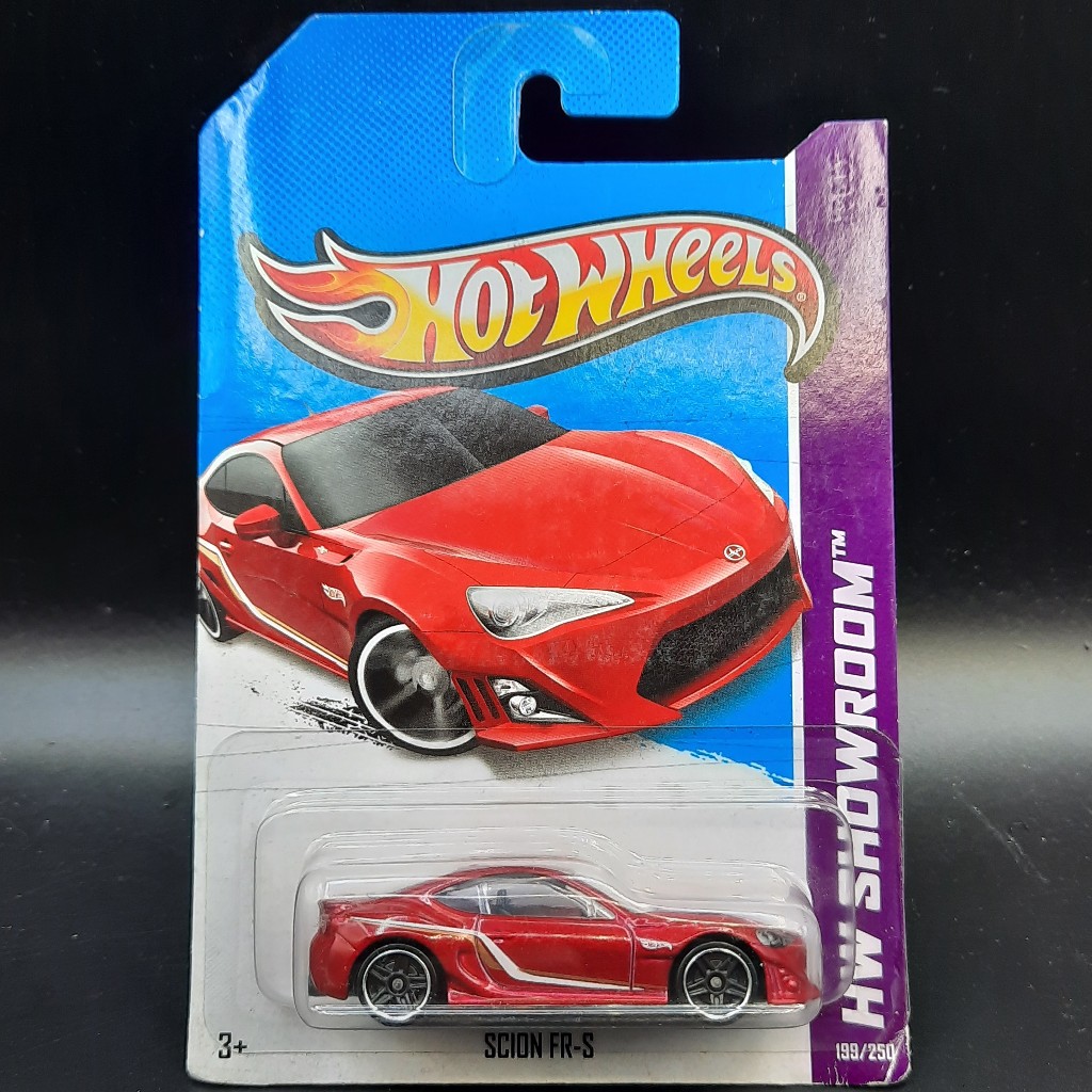 Hot Wheels HW Showroom Scion FR-S Merah Soft Corner