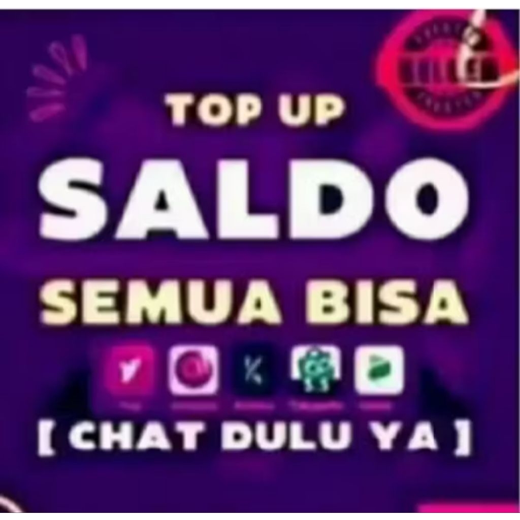 TERPERCAYA TOP SALDO UP KREDIVO DLL SALDO/ PULSA TRANSFER 1000K-30JT KE