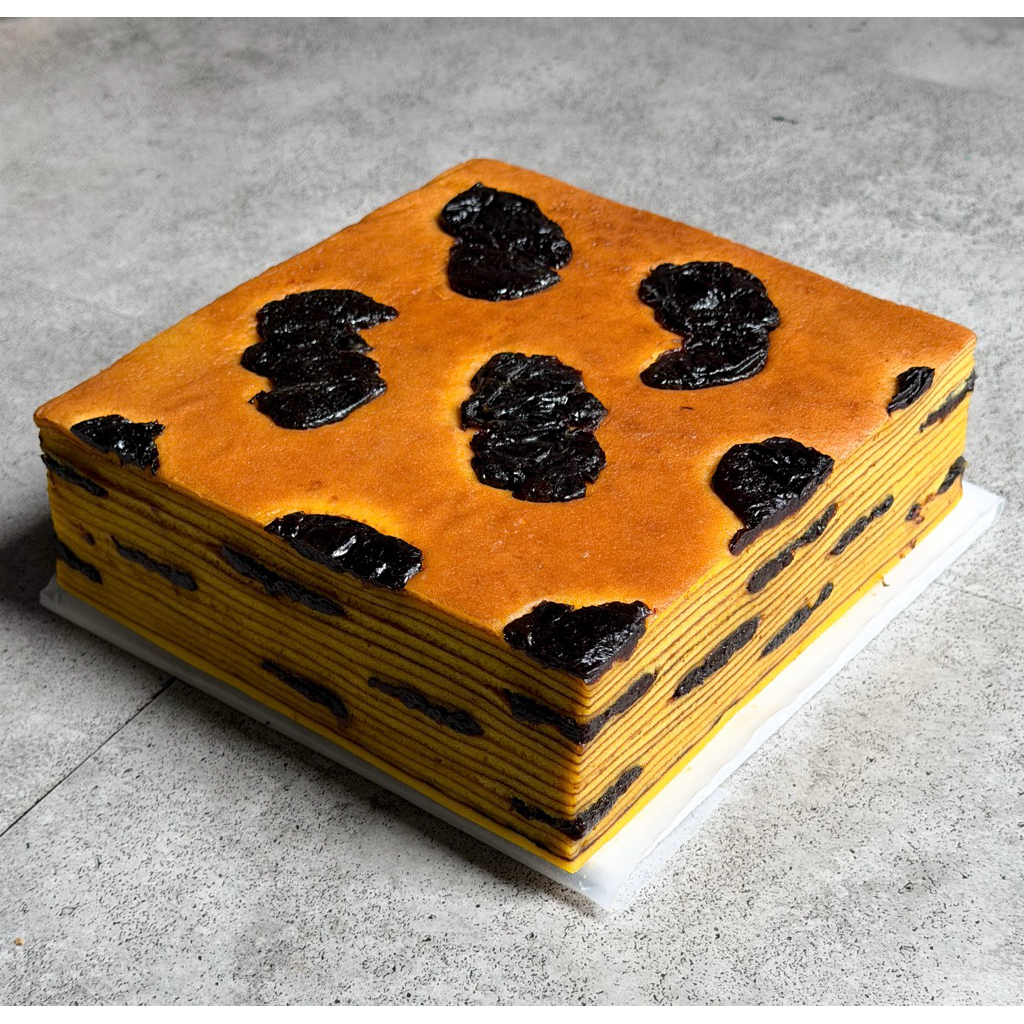 Kue Lapis Legit Persegi Plum GRADE C/Lapis Legit Premium Prunes/Hampers Imlek Lapis Legit/Hampers Si