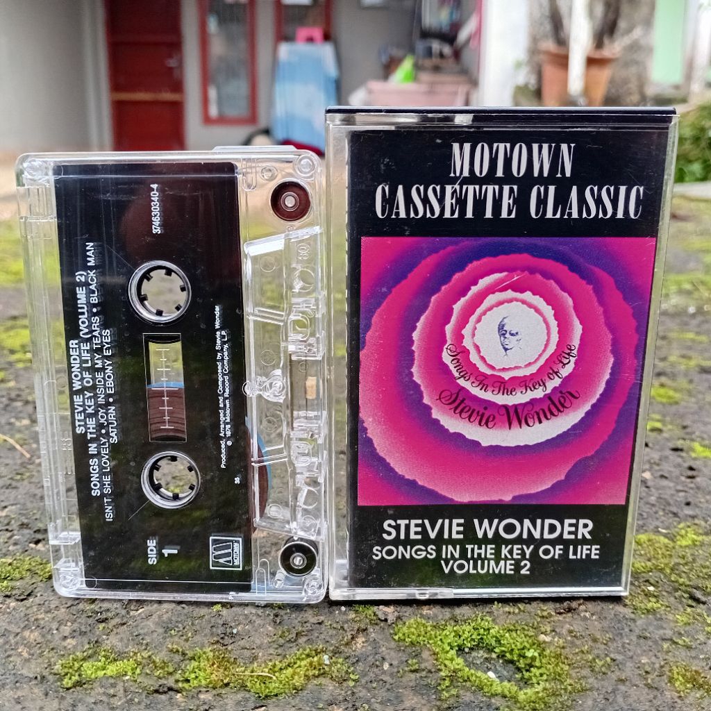 Kaset Stevie Wonder Songs in the Key of Life Volume 2 (1975) Original Motown Records Import USA Mulu