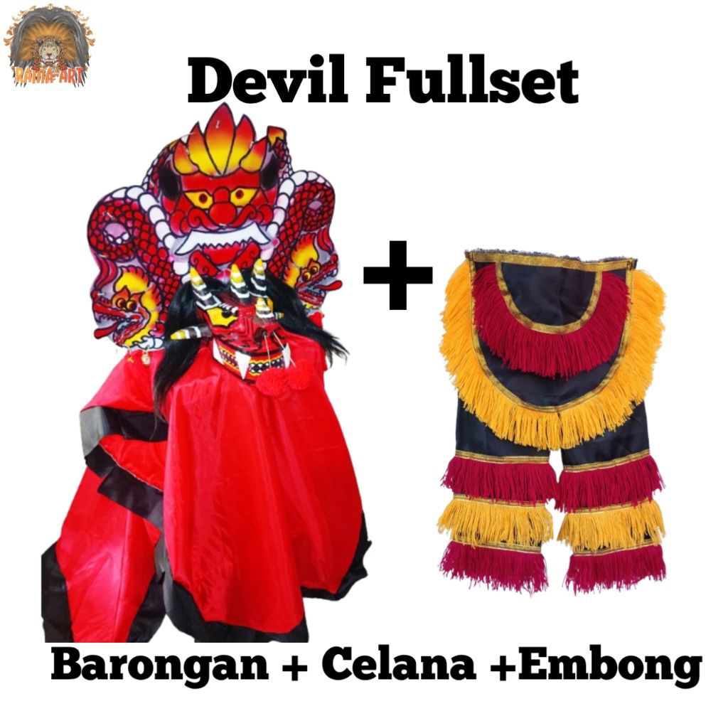 Barongan Devil Full Set