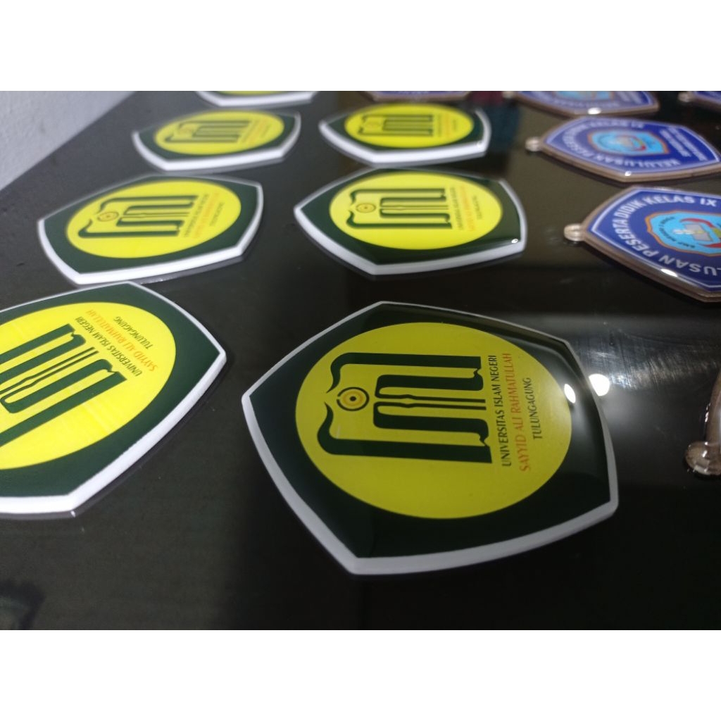 (BANDUL SAJA) Bandul Medali Wisuda Akrilik Lapis Resin / Gordon Wisuda Graduation Lapis Resin