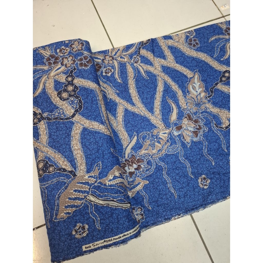 KAIN BATIK KATUN DOBI SARINI ORIGINAL EXCLUSIVE, BAHAN BATIK KATUN DOBI SARINI LIMITED EDITION, BATI