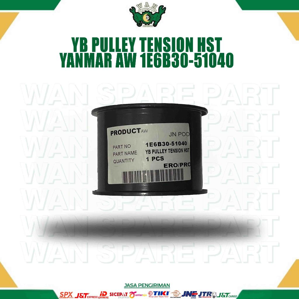 YB PULLEY TENSION HST YANMAR AW 1E6B30-51040 YANMAR for COMBINE HARVESTER WAN SPAREPART