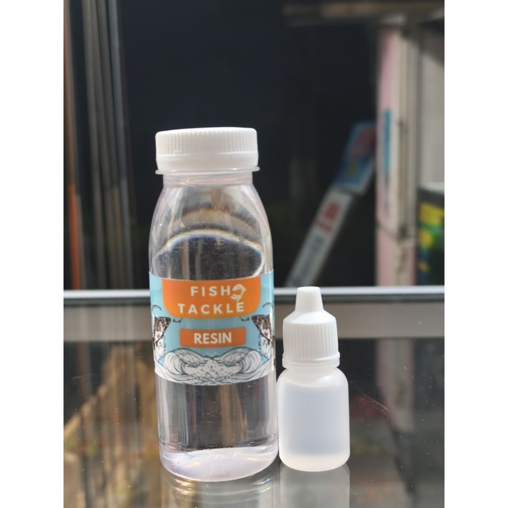 Resin Joran Tegek fish tackle 100Gr include Katalis 10ML