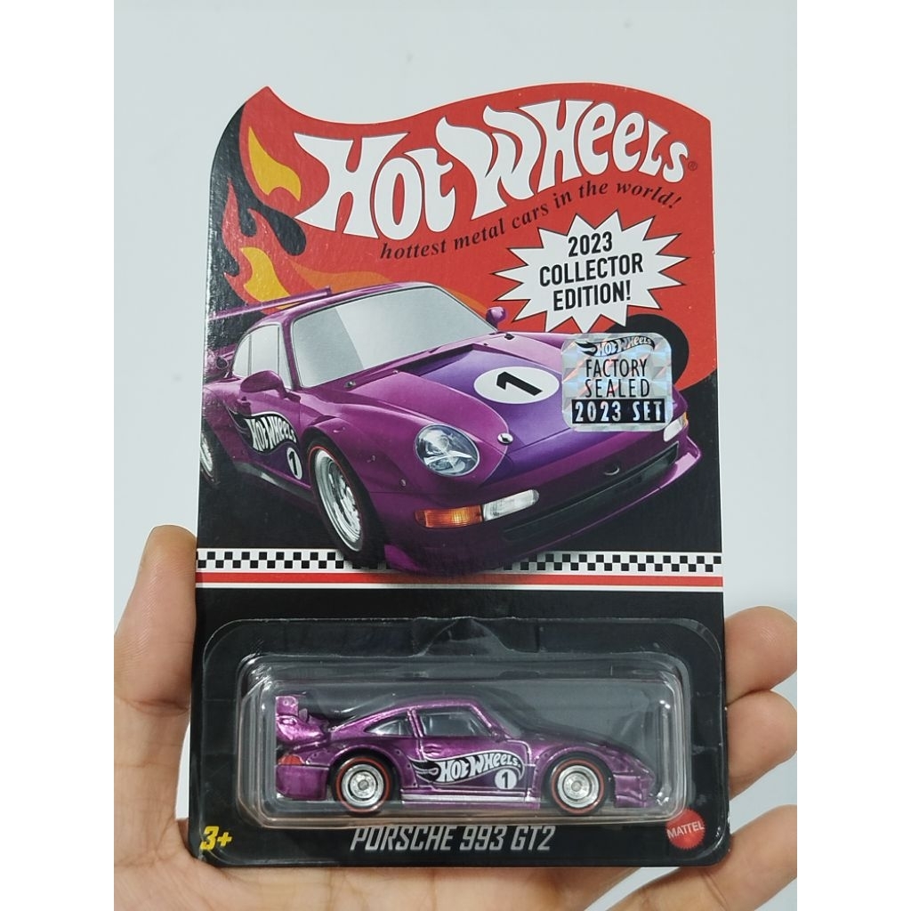 Hotwheels porsche 993 gt2 collector edition factory seal