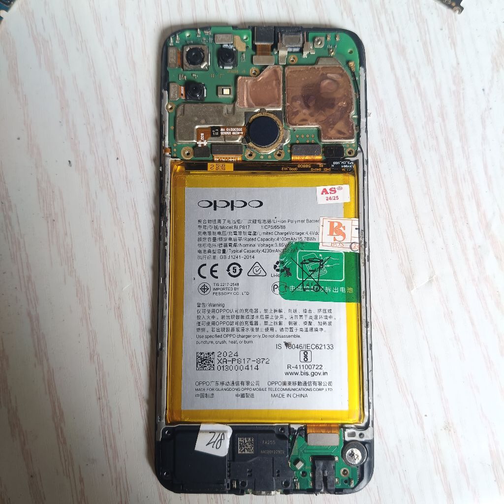 MESIN OPPO A15 RAM 6 REFUBIS NORMAL TESTED NOPOLA BERGARANSI