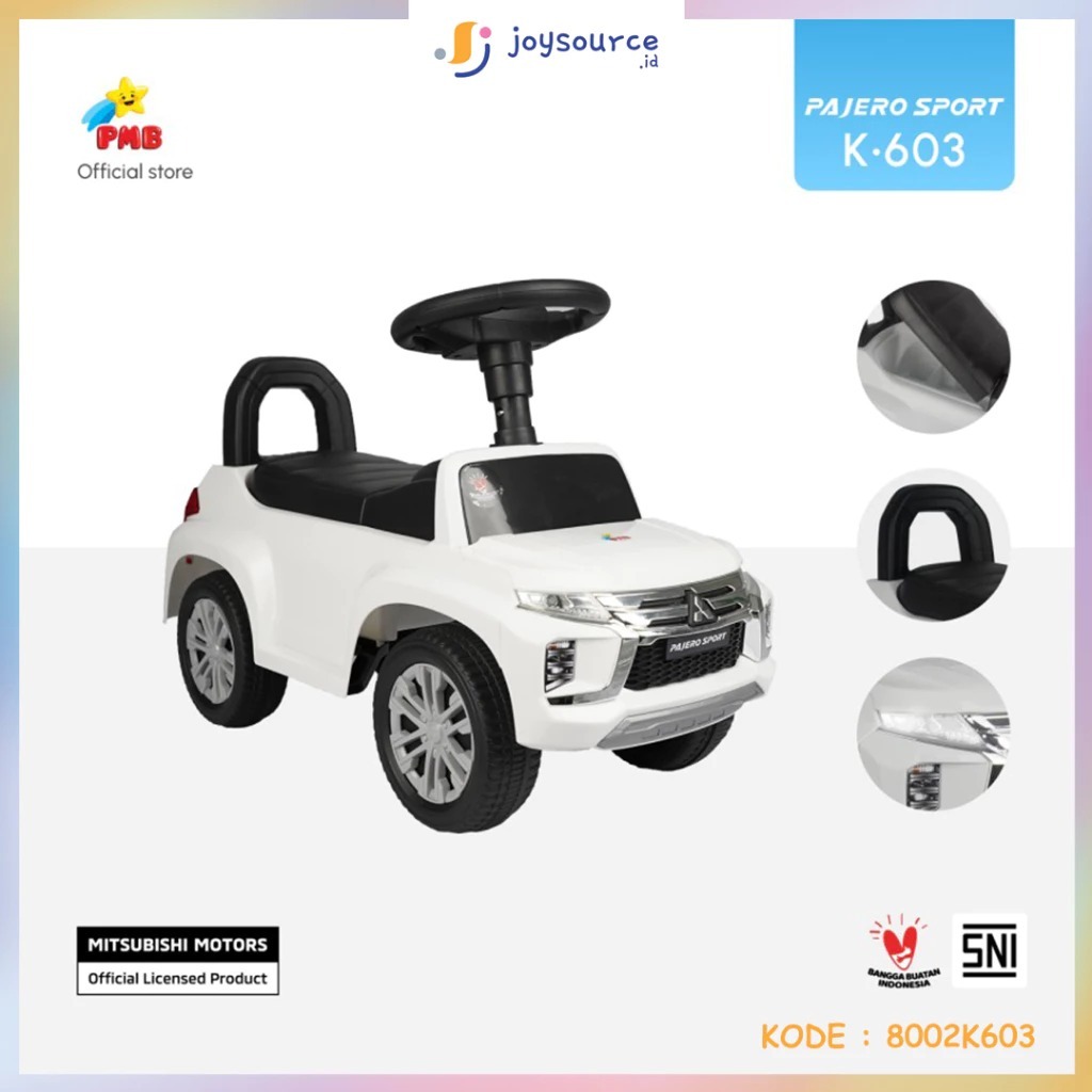 Mobilan anak plastik pmb tolocar k 603 pajero sport mobil mainan anak