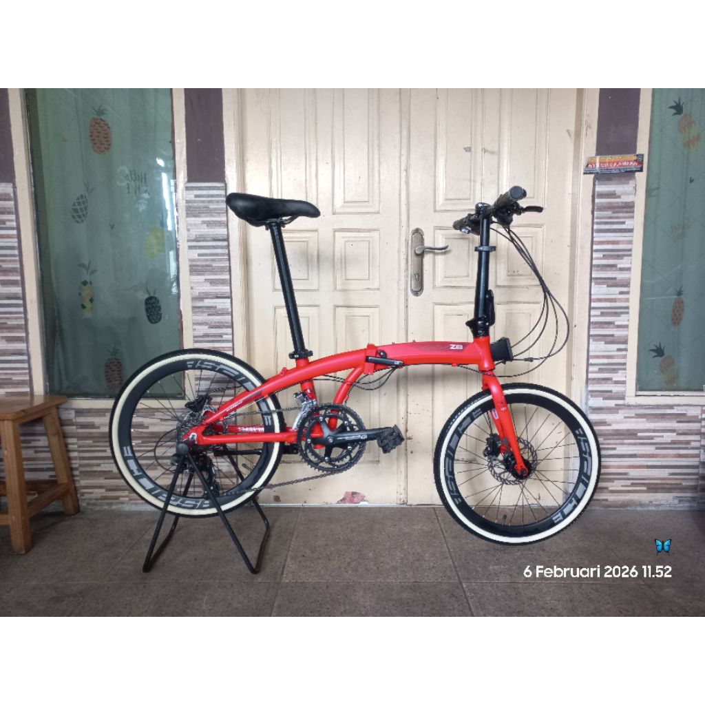 sepeda lipat Ecosmo Z8 second