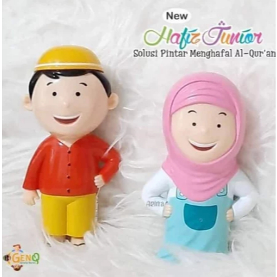 New Hafiz Junior - Hafizah Boneka Mainan Edukasi Anak Alqolam