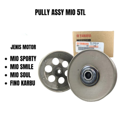 PULLY ASSY MIO SPORTY 5TL BERKUALITAS ORIGINAL