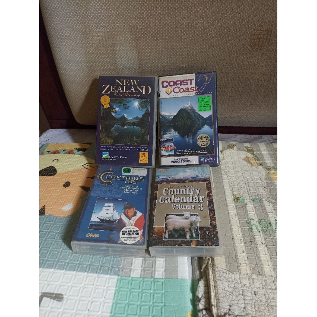 VHS - VHS New Zeland Sepaket Lawas Langka