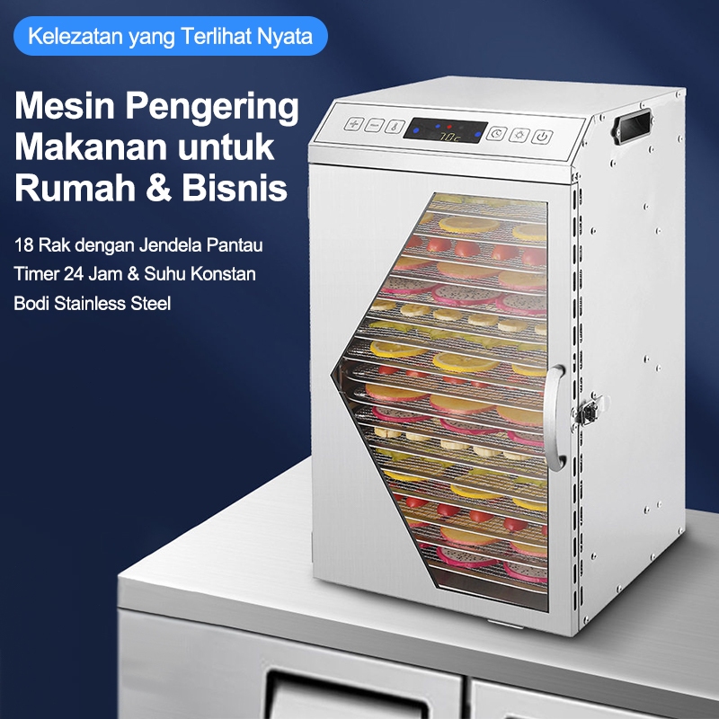 Mesin Pengering Buah Komersial / Pengering Makanan / Mesin Pengering Buah Pintar Serbaguna / Mesin D