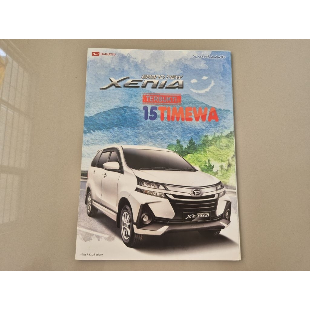 brosur katalog mobil daihatsu grand new xenia 2019 leaflet
