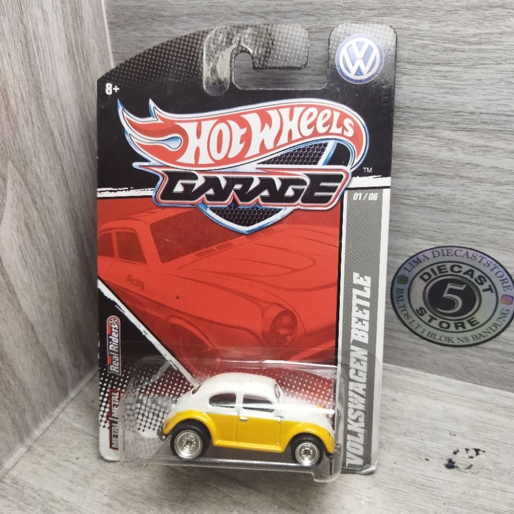 hotwheels garage vw volkswagen beetle