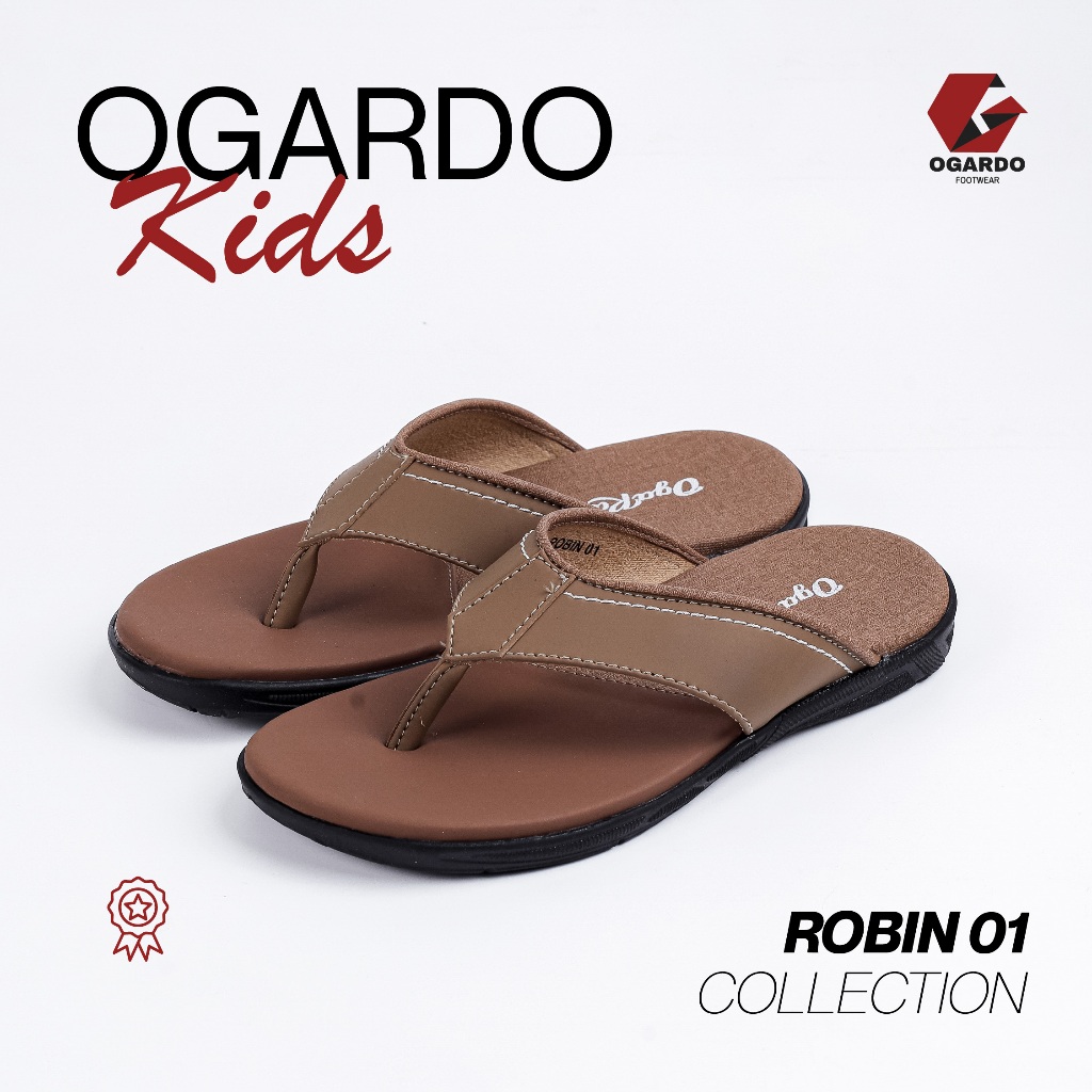 Sandal Anak Ogardo Robin 01 – Nyaman, Ringan & Anti Slip untuk Anak Laki-Laki