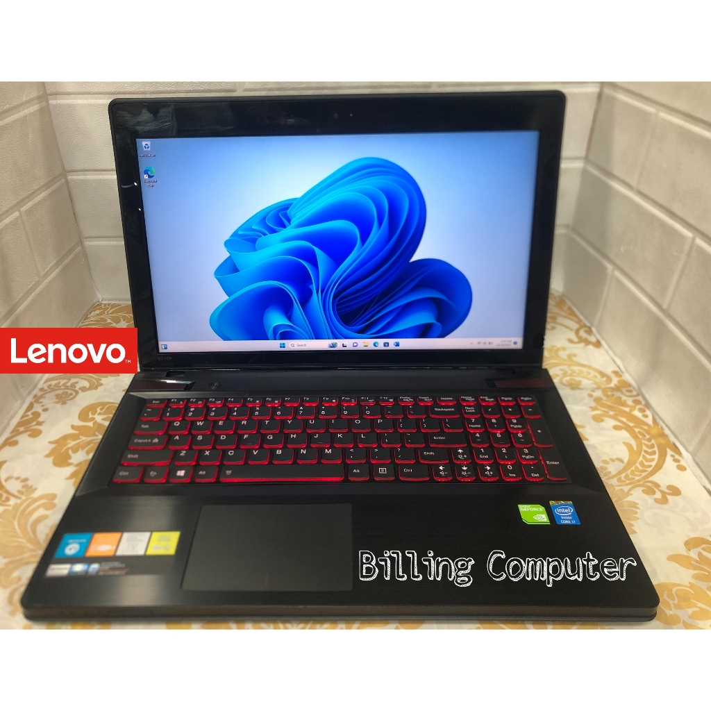LAPTOP LENOVO Y510P CORE I5 NVIDIA GT570M SIAP GASSS