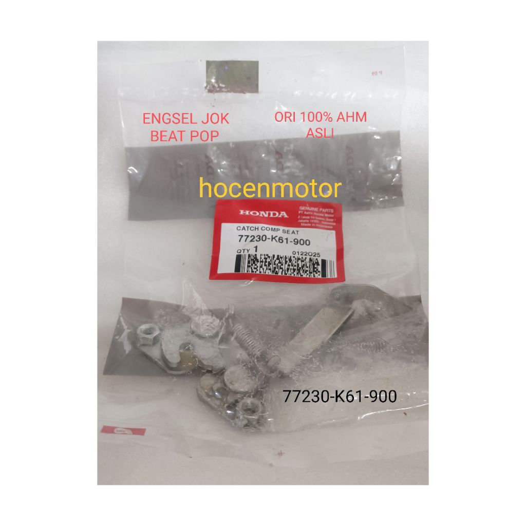 ENGSEL JOK KUNCI JOK BEAT POP 77230-K61-900  ORI 100%AHM ASLI