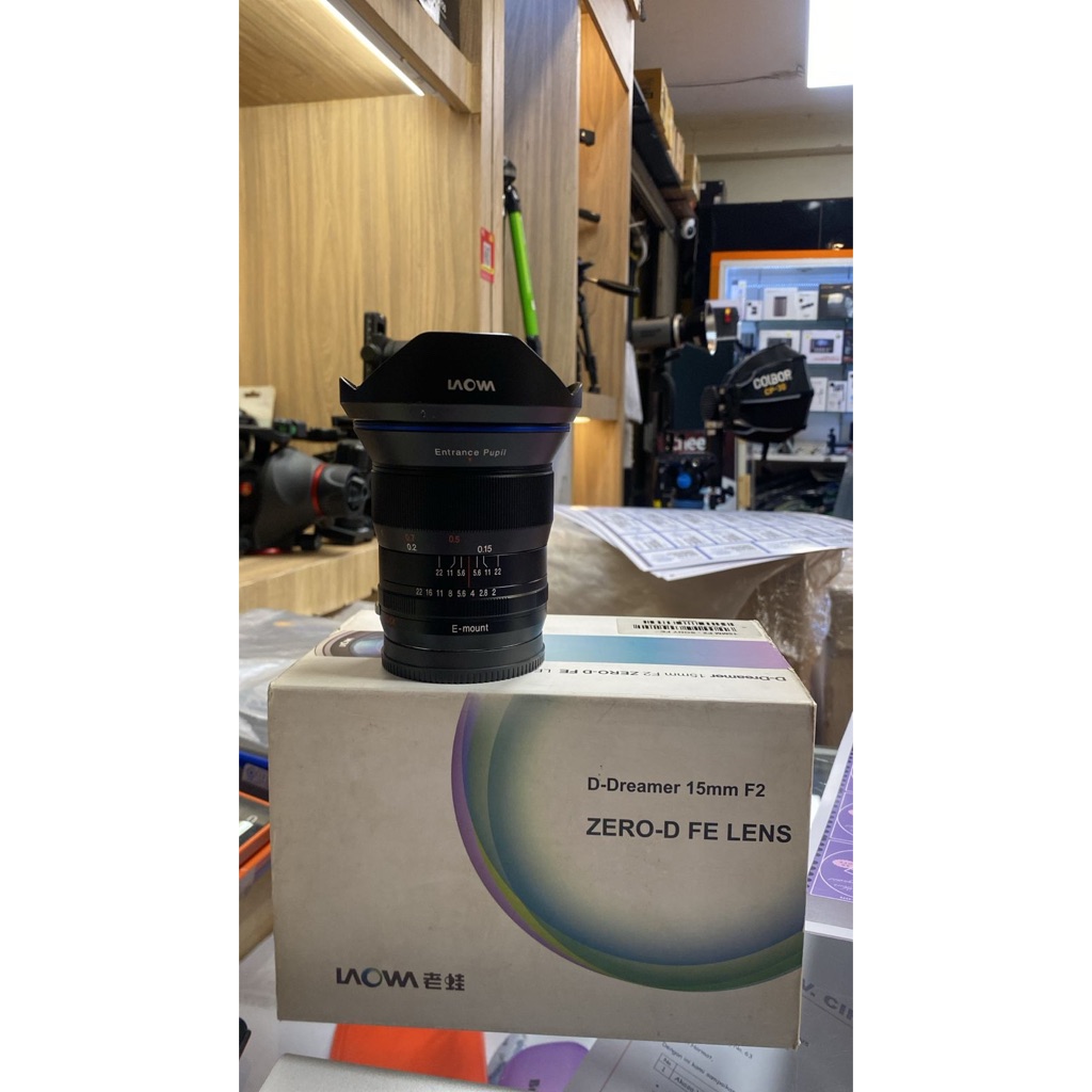Laowa 15mm F2 Zero-D for Sony FE - ex display like new