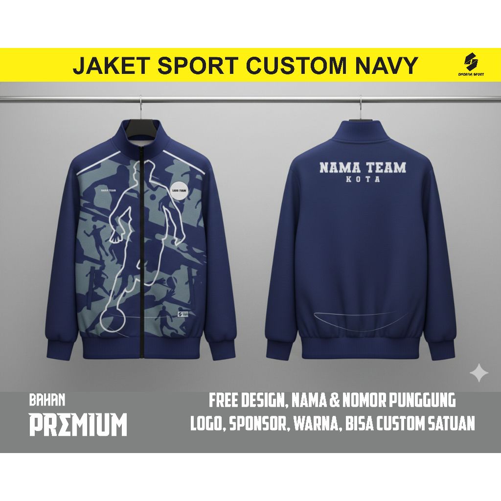 OS Jaket sport Diadora