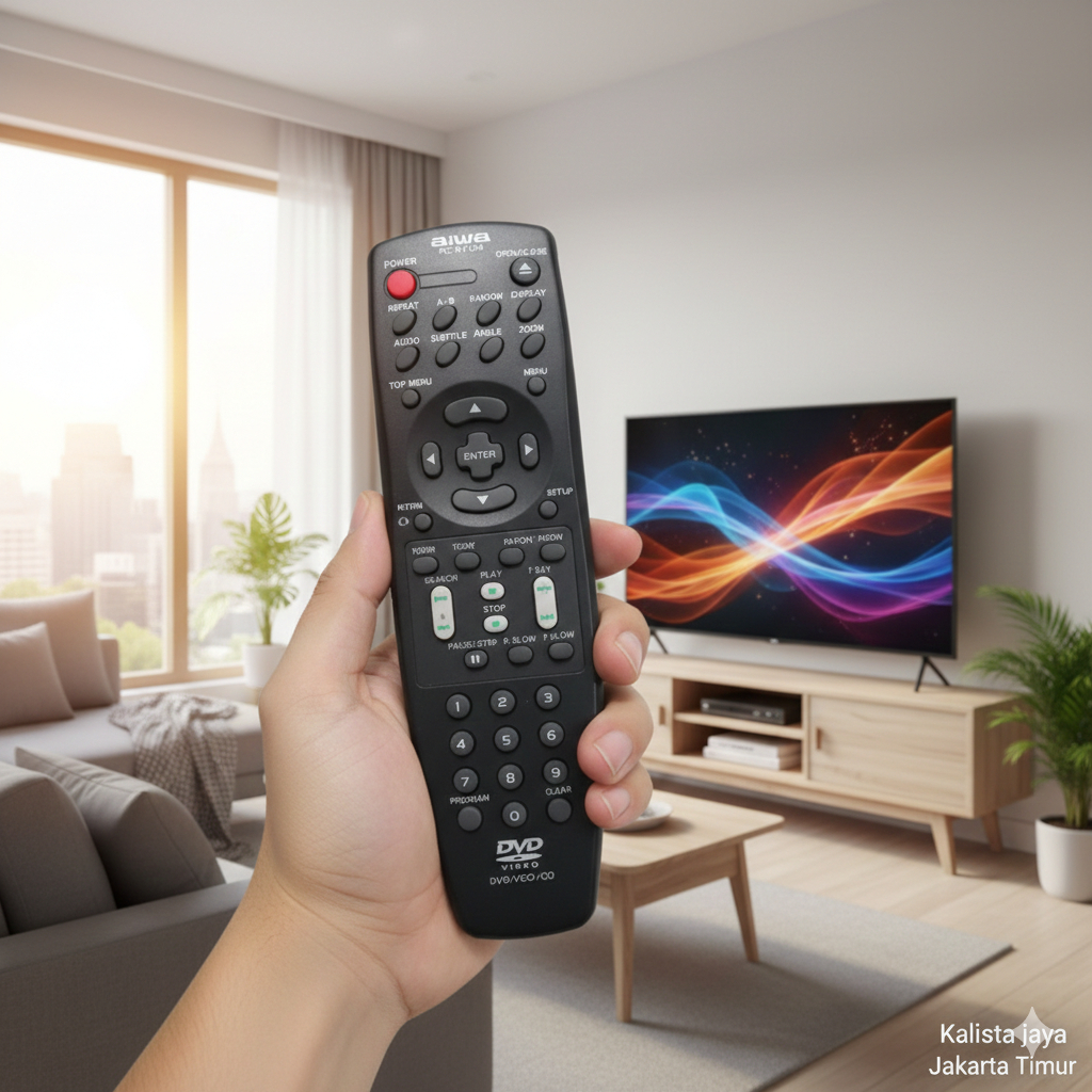 REMOTE REMOT DVD VCD AIWA RC-BVL04 ORIGINAL ASLI