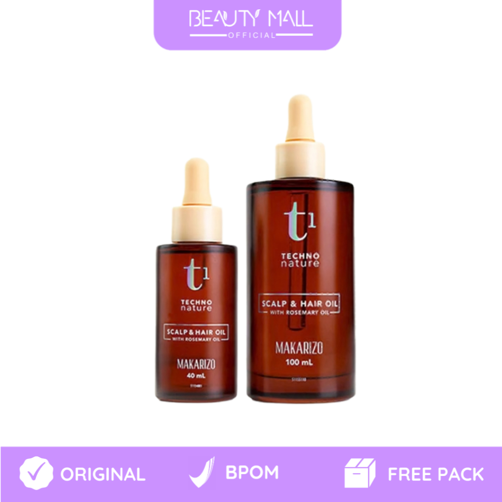 MAKARIZO T1 Techno Nature Rosemary Scalp & Hair Oil