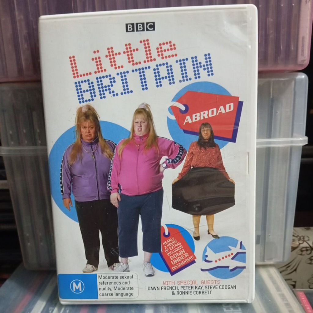 dvd import BBC little Britain abroad